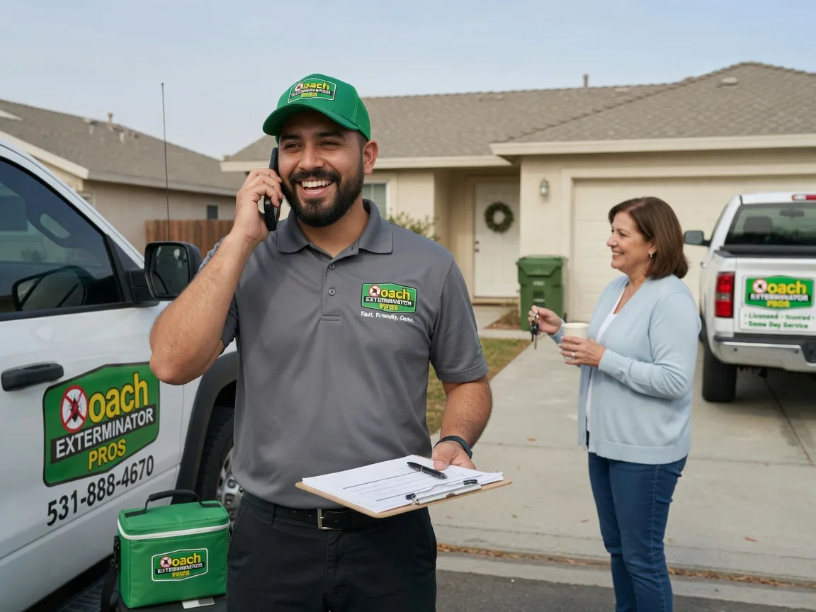 Pest Control Roach Exterminator De Graff, OH FAQs